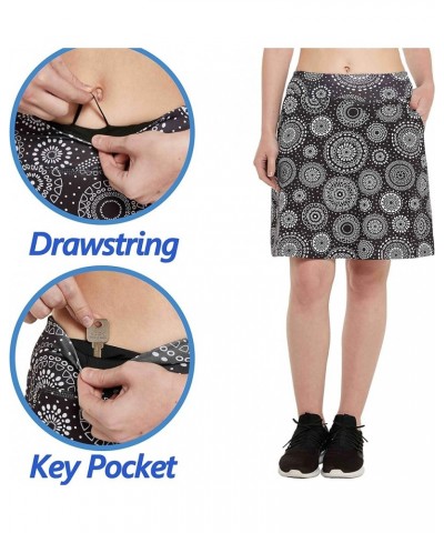 Women Skorts Knee Length Skirts Causal Skorts Skirts with Pockets Golf Skirt Plus Size Skorts Floral $19.17 Skorts