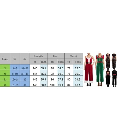 Women Christmas Fluffy Overalls Sleeveless Straight Wide Leg Pant Jumpsuit Xmas Velvet One Piece Holiday Romper Black $16.62 ...