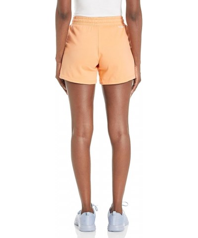 Women's Trek French Terry Short Peach/White Stacked Logo $8.42 Activewear