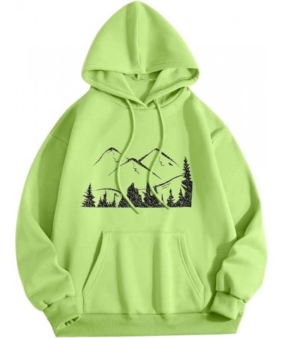 Los Angeles Hoodie for Women Cute Graphic Y2K Oversized Sweatshirt Long Sleeve Hoodie Cotton Pullover Top 5-green $9.68 Hoodi...