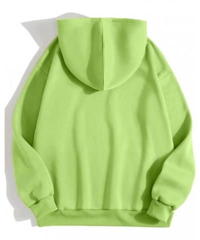 Los Angeles Hoodie for Women Cute Graphic Y2K Oversized Sweatshirt Long Sleeve Hoodie Cotton Pullover Top 5-green $9.68 Hoodi...