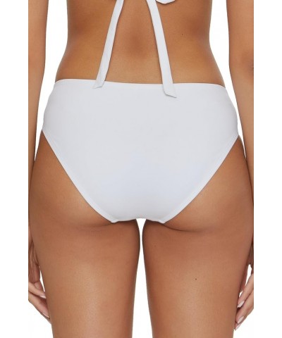 Liana - Women's Side Shirred Bikini Bottom, Sexy Swimwear Separates for Women White $12.40 Swimsuits