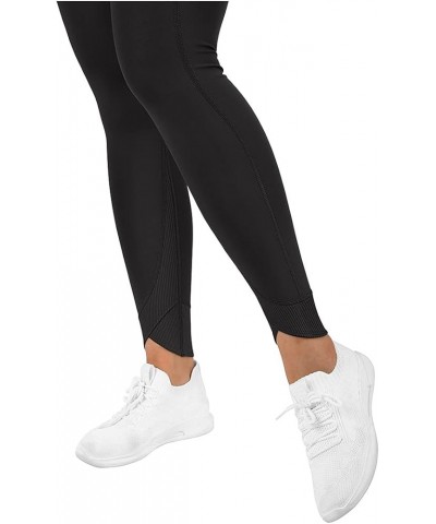 Women Butt Lifting Capri Leggings with Pockets 7/8 Length Twist High Waisted Yoga Pants 7 Crossover Black $15.63 Activewear