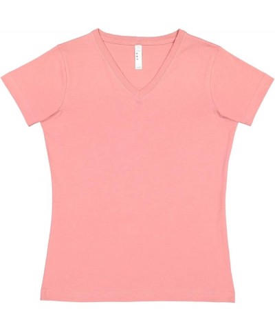 Ladies 60/40 Cotton/Polyester Vintage Heathered Jersey Short Sleeve Tee (3505) Mauvelous $7.96 T-Shirts