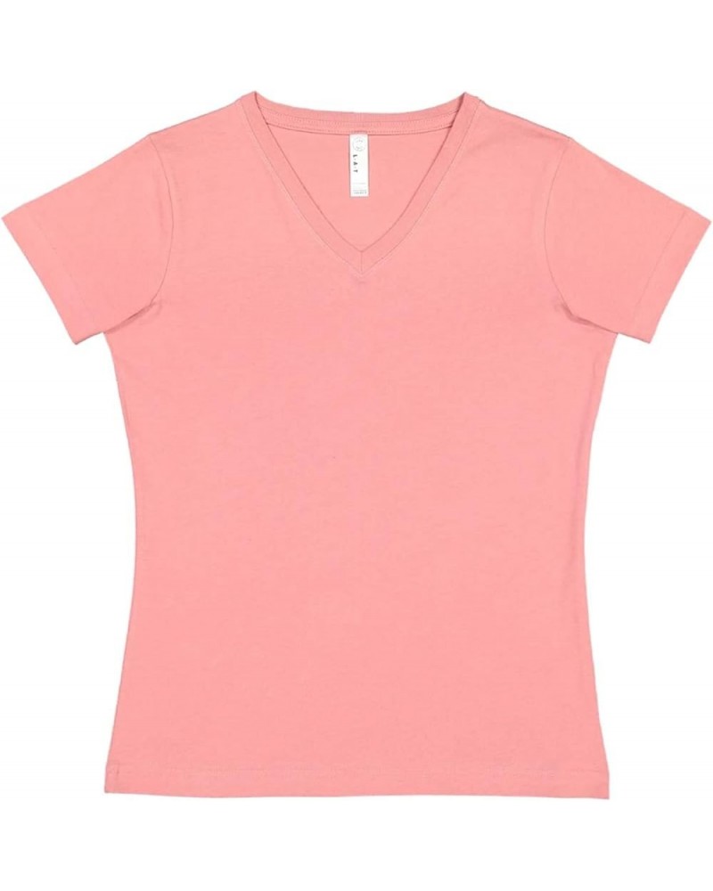 Ladies 60/40 Cotton/Polyester Vintage Heathered Jersey Short Sleeve Tee (3505) Mauvelous $7.96 T-Shirts