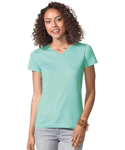 Ladies 60/40 Cotton/Polyester Vintage Heathered Jersey Short Sleeve Tee (3505) Mauvelous $7.96 T-Shirts