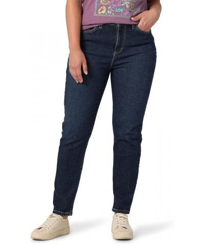 Women's High Rise Mom Jean One Wash $20.25 Jeans