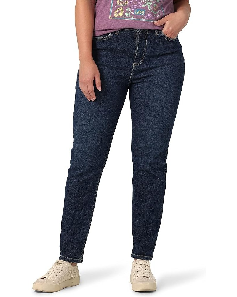 Women's High Rise Mom Jean One Wash $20.25 Jeans