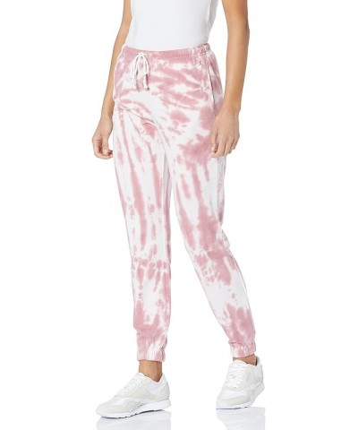 Women's Spiral Tie Dye Sweatpant Mauve Rose Tie Dye $16.05 Activewear