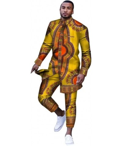 African Print Dresses for Women and Men African Clothing Set Fashion African Clothes for Couple Ankara Lovers Outfits M12 $36...