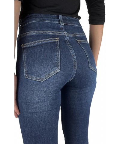 Skinny Jeans for Womens High Waisted Stretchy Slimming Tummy Control Curvy Denim Pants Dark Wash Blue Dark Blue $26.54 Jeans