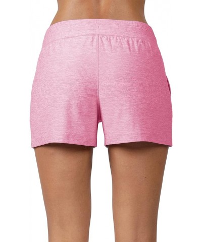 Lightweight Lounge Shorts - Casual Summer Jersey Shorts for Women Heather Festival Fuchsia / Heather Charcoal $12.97 Sleep & ...