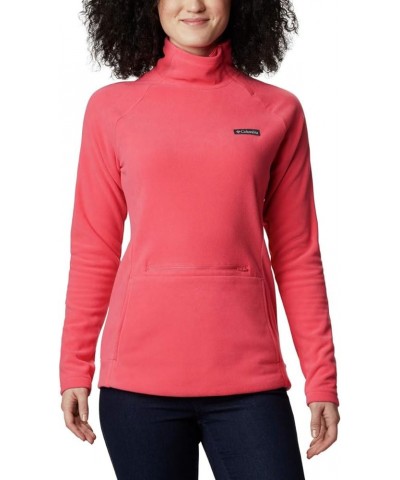 Women's Ali Peak 1/4 Zip Fleece Bright Geranium $19.72 Jackets