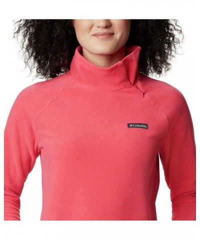 Women's Ali Peak 1/4 Zip Fleece Bright Geranium $19.72 Jackets