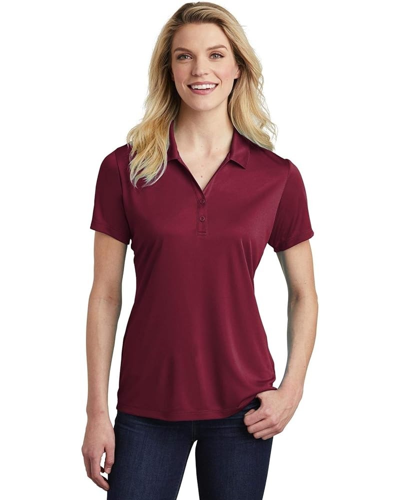 womens Flat Maroon $8.31 Shirts