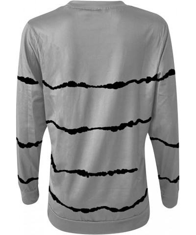 Fall Sweatshirts for Women Loose Fit Trendy Hoodies Plus Size Top Quarter Button Collar Shirts Long Sleeve Pullover Sweatshir...