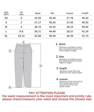 Work Pants for Women Business Casual Office Dress Pants Trousers with Pockets 2024 Black Coffee (Thick) 011 $20.64 Pants