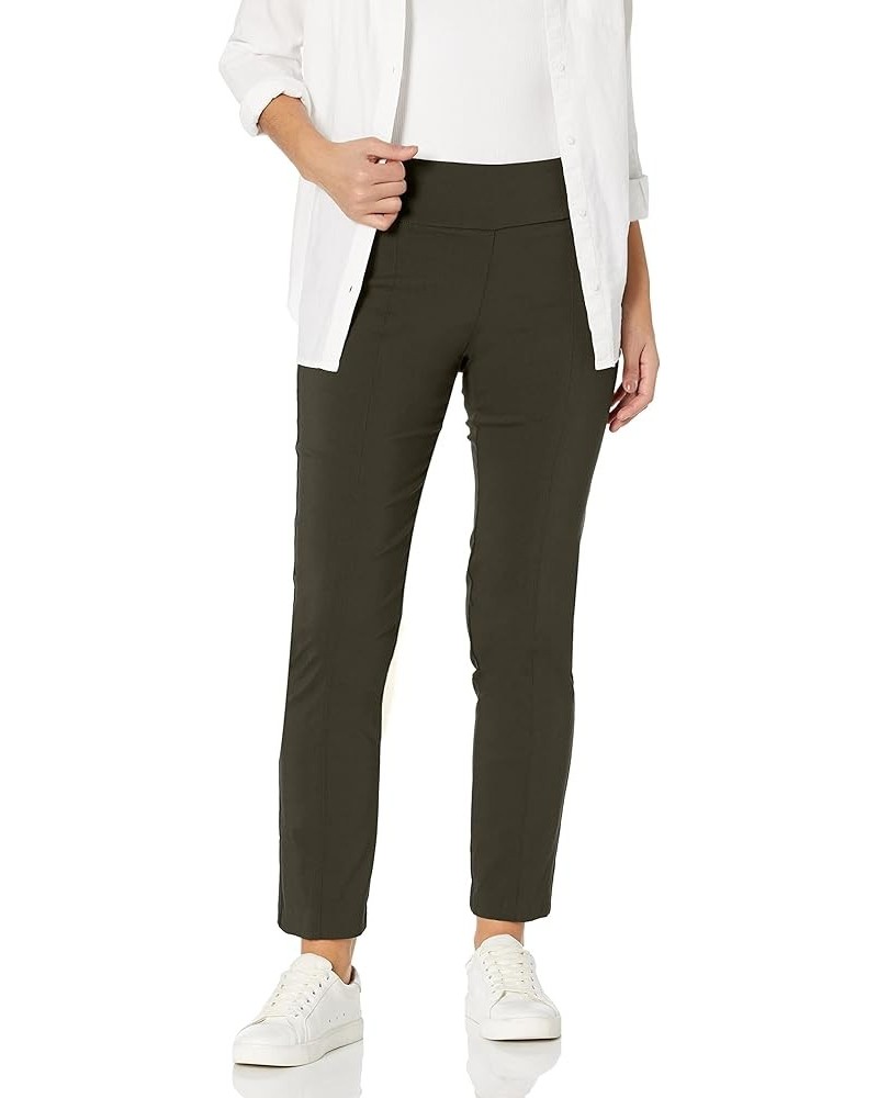 Women's Millennium Fabric Pull-on Slim Leg Pant Rosin Olive $17.15 Pants