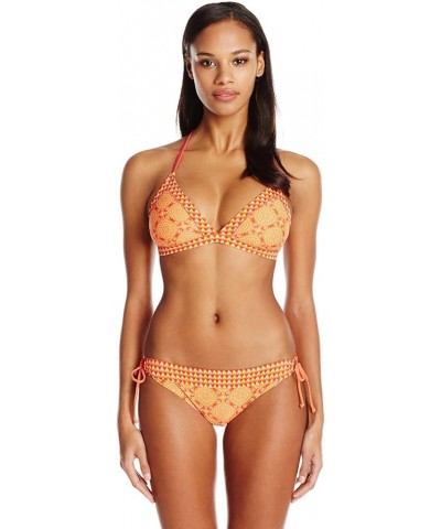 Women's Saba Bottom Neon Orange Sundial $22.50 Swimsuits