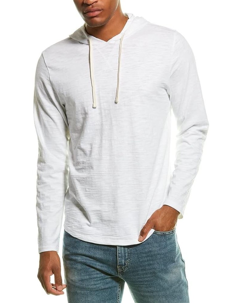 Men's Slub Popover Hoodie Optic White $78.20 Others