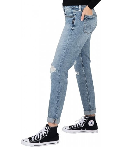 Women's Boyfriend Mid Rise Slim Leg Jeans-Legacy Destroyed Medium Shade $23.97 Jeans