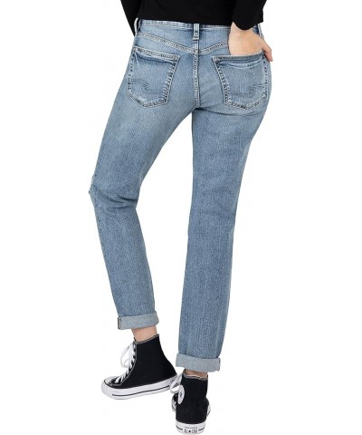 Women's Boyfriend Mid Rise Slim Leg Jeans-Legacy Destroyed Medium Shade $23.97 Jeans