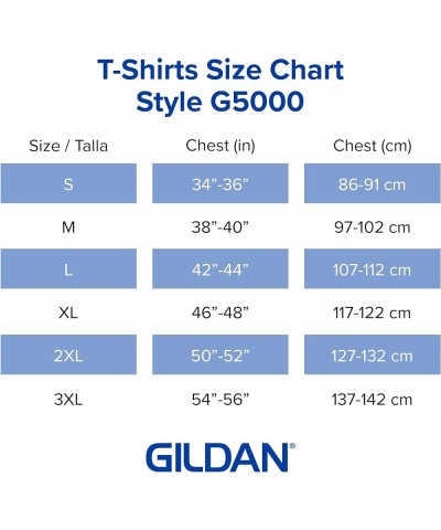 Heavy Cotton T-Shirt, Style G5000, Multipack Red (36-pack) $16.48 T-Shirts