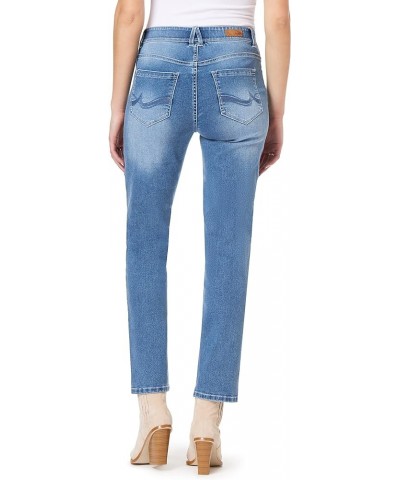 Women's 360 Sculpt Mid-Rise Straight Ankle Jeans Melanie $19.77 Jeans