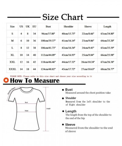 Short Sleeve Shirts for Women,2023 Summer Dressy Casual Button Down Plus Size Tops Trendy Plain Going Out Tees B-blue $8.73 B...