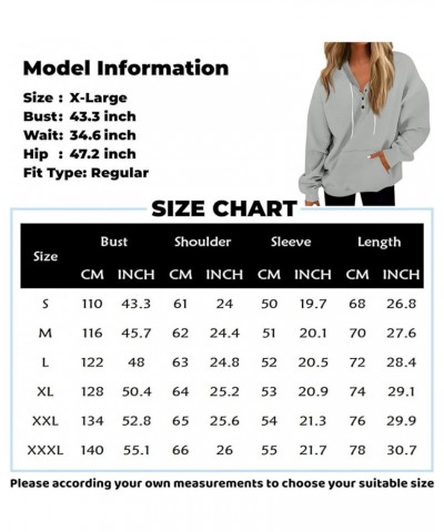 Sweatshirt For Women Fall Solid Fleece Hoodies For Teen Girls Long Sleeve Drawstring Button Up Shirt Casual Outfits U20-beige...