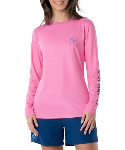 Women's Graphic Long Sleeve Sun Protection Top Sachet Pink/Mahi Mahi $26.95 T-Shirts