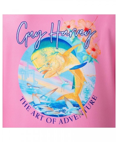 Women's Graphic Long Sleeve Sun Protection Top Sachet Pink/Mahi Mahi $26.95 T-Shirts