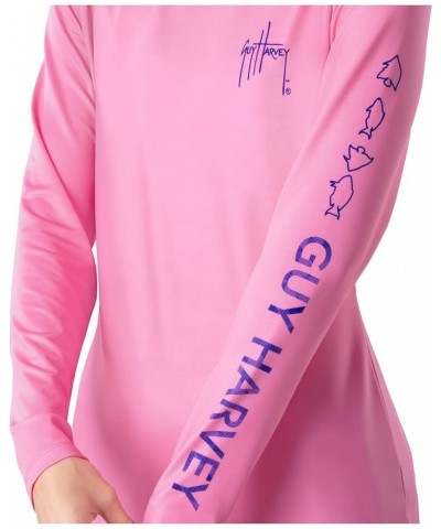 Women's Graphic Long Sleeve Sun Protection Top Sachet Pink/Mahi Mahi $26.95 T-Shirts