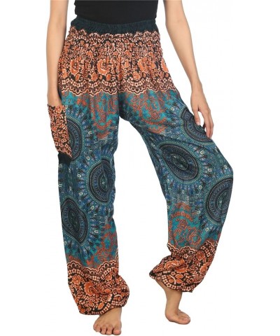 Harem Boho Pants for Women Yoga S-4XL Plus Hippie Clothing PJ Rose 2 Teal Green $11.00 Others