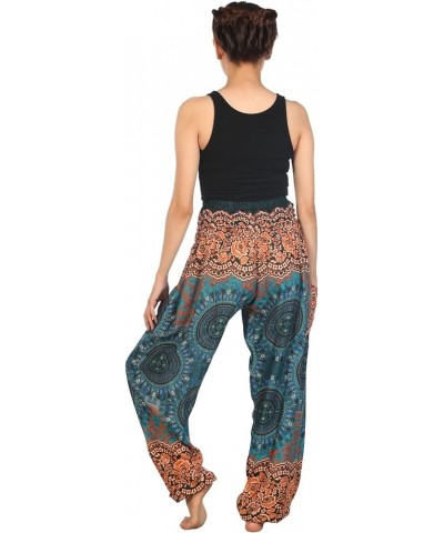 Harem Boho Pants for Women Yoga S-4XL Plus Hippie Clothing PJ Rose 2 Teal Green $11.00 Others