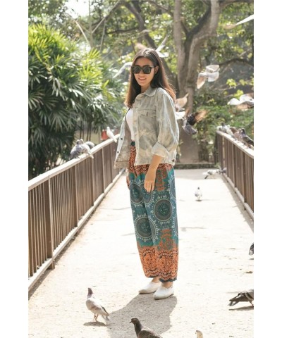 Harem Boho Pants for Women Yoga S-4XL Plus Hippie Clothing PJ Rose 2 Teal Green $11.00 Others