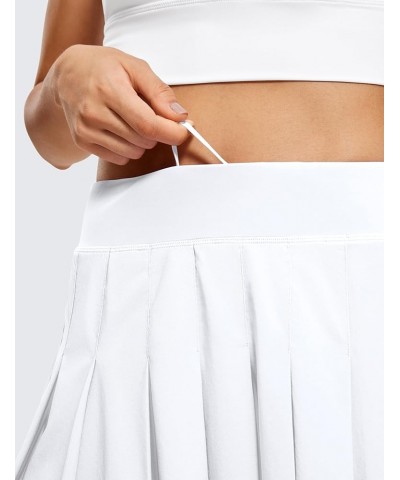 Cute Pleated Skirts for Women High Waisted Tennis Golf Skorts with Pockets Casual Athletic Workout Skater White $22.40 Skorts