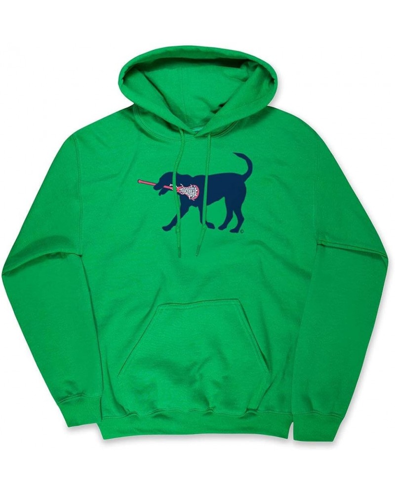 Lacrosse Standard Sweatshirt | LuLa The LAX Dog Blue | Youth and Adult Sizes Youth Green $23.39 Hoodies & Sweatshirts