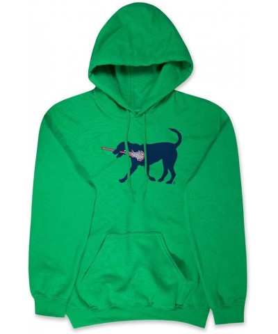 Lacrosse Standard Sweatshirt | LuLa The LAX Dog Blue | Youth and Adult Sizes Youth Green $23.39 Hoodies & Sweatshirts