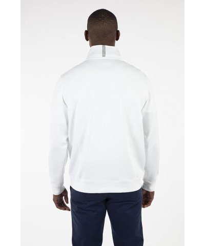 Golf Apparel - Performance RTJ Quarter-Zip Golf Pullover for Men White $25.85 Sweaters