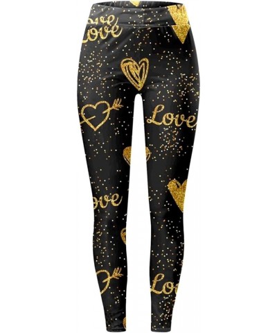 Leggings for Women High Waist, Women's Beer Print Butt Lifting Leggings Tummy Control Buttery Soft Yoga Pants Tights A2-gold ...