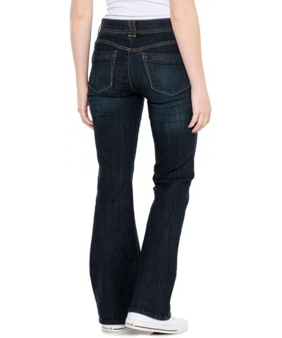 Women's Ab Solution Itty Bitty Boot Mid Rise Indigo $34.60 Jeans