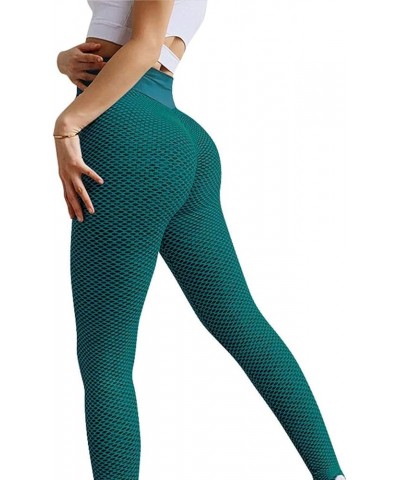 Black Yoga Pants with Pockets Yoga Leggings Workout Running Print Pants Pants Leggings for Women Winter Warm Thick C-green $1...