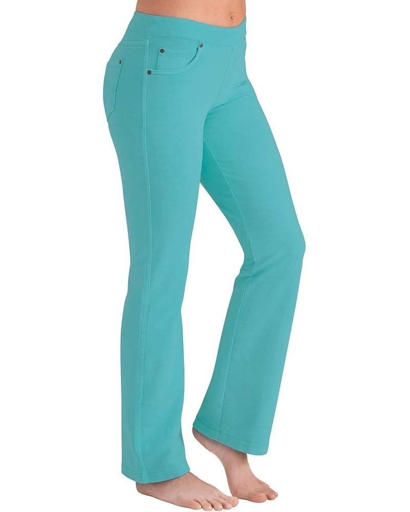 Womens Stretch Jeans - Bootcut Jeans for Women Regular Aqua $24.59 Jeans