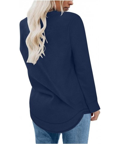 Sweatshirt for Women Fleece Crewneck Oversized Pullover Long Sleeve Casual Tops Fall Clothes 2023 Trendy Blouses 09 womens To...