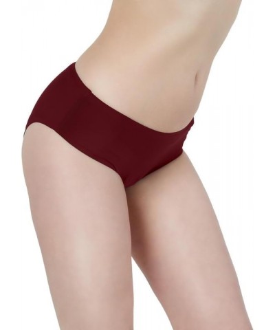 Period Swimwear - Black Menstrual Leakproof Bikini Bottoms -Swim Bottoms for Teens, Girls, Women Wine Red $9.84 Swimsuits