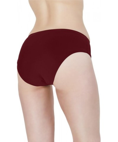 Period Swimwear - Black Menstrual Leakproof Bikini Bottoms -Swim Bottoms for Teens, Girls, Women Wine Red $9.84 Swimsuits