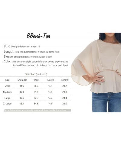 Business Casual Tops for Women V Neck Work Shirts Long Sleeve Chiffon Blouses Professional Outfits with Cufflinks B-white $10...