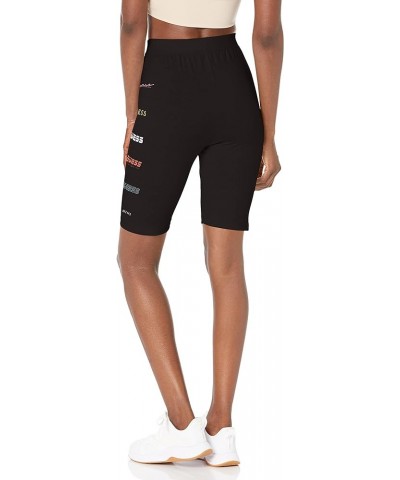 Women's Dottie Biker Short Jet Black $15.74 Activewear