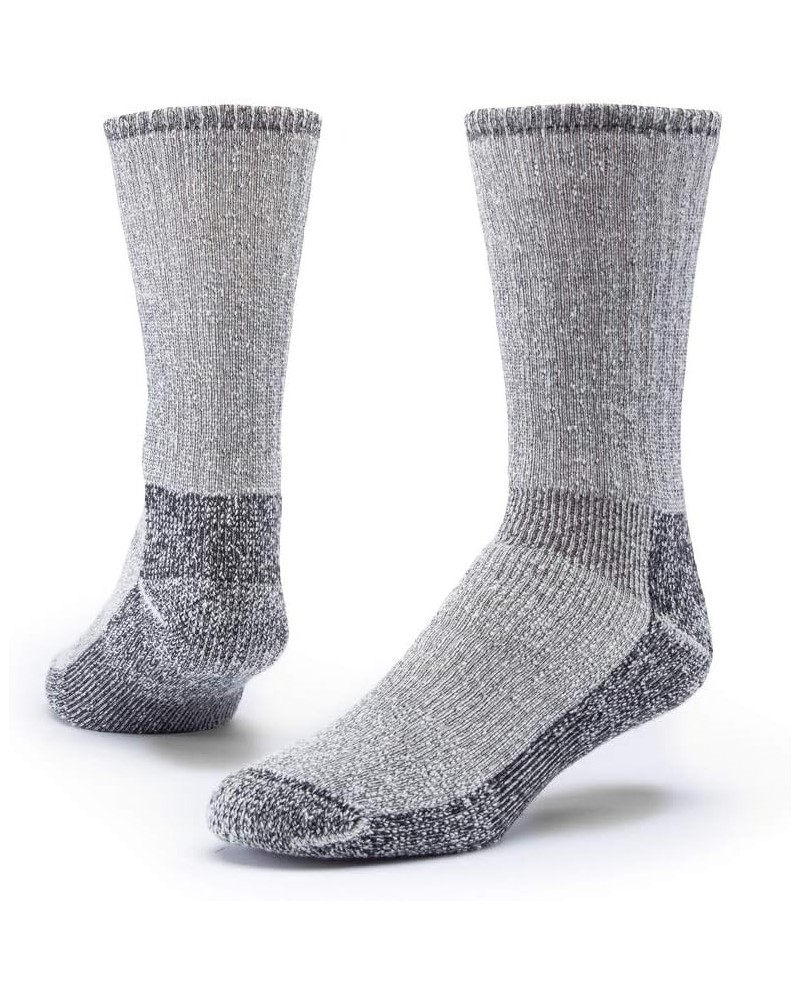 Organics - Organic Wool Mountain Hiker Socks - 1 Pair - Unisex Black $17.82 Activewear